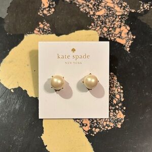 Kate Spade Faux Pearl Earrings